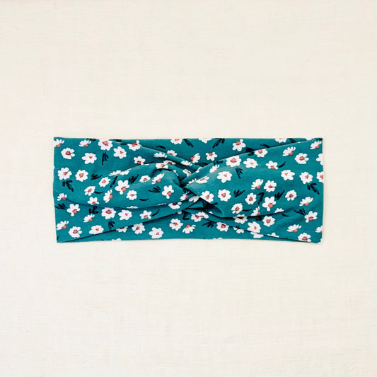 Green Daisy Headband