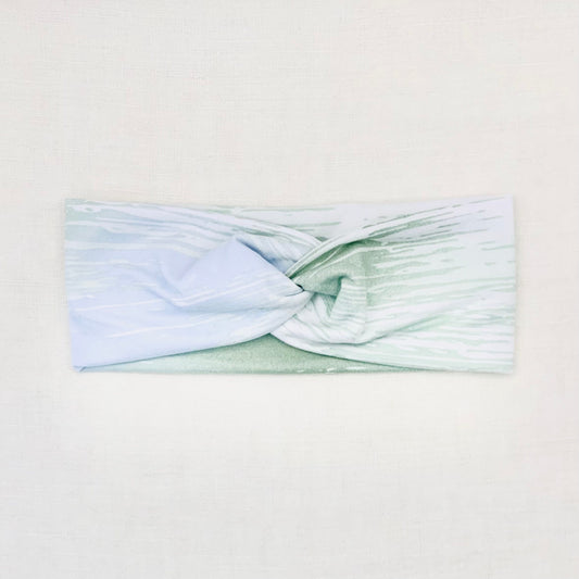 Green Stripe Headband