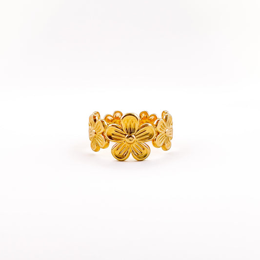 Flower Ring 18k