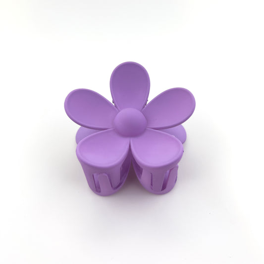 Purple Flower Clip